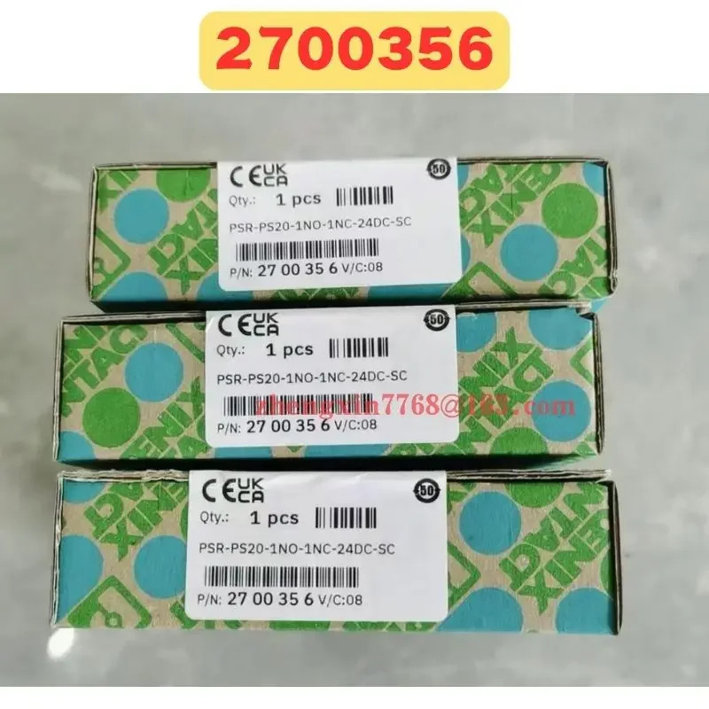오리지널 PSR-PS20-1NO-1NC-24DC-SC 안전 릴레이 2700356
