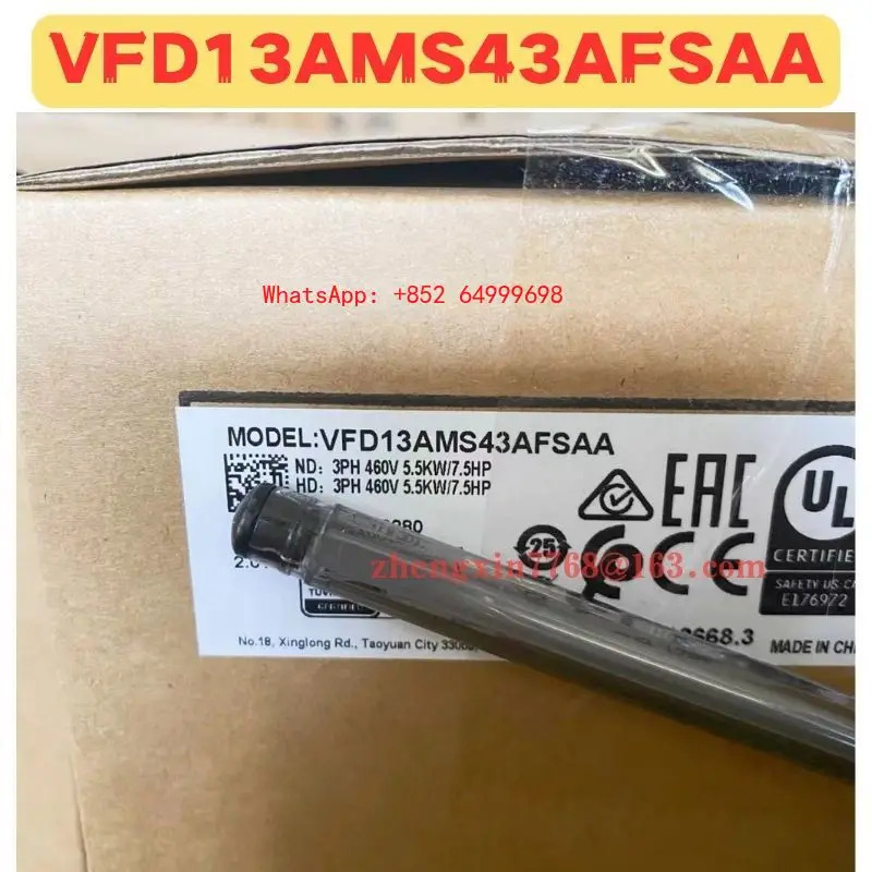 오리지널 주파수 변환기 VFD13AMS호환43AFSAA