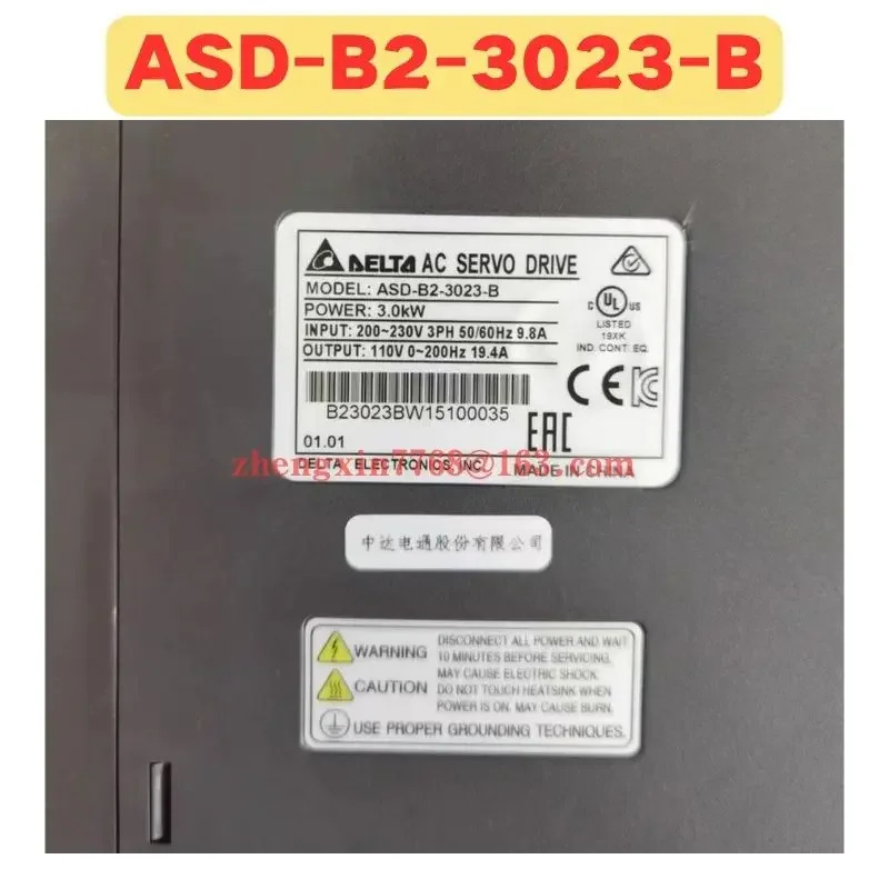 리퍼 서보 드라이브 ASD-B2-3023-B ASD B2 3023 B 정상 기능 완료