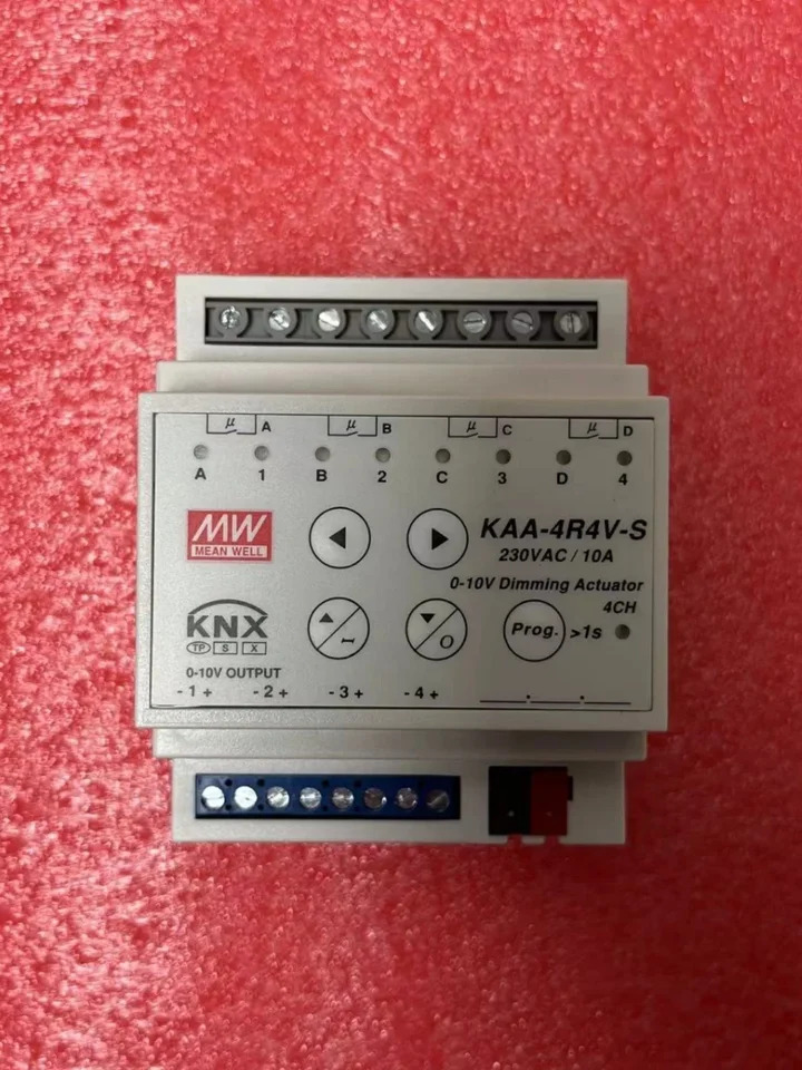 Mingwei 스위칭 전원공급장치 KAA-4R4V-10S KNX LED 액추에이터 조광기 4 채널 릴레이