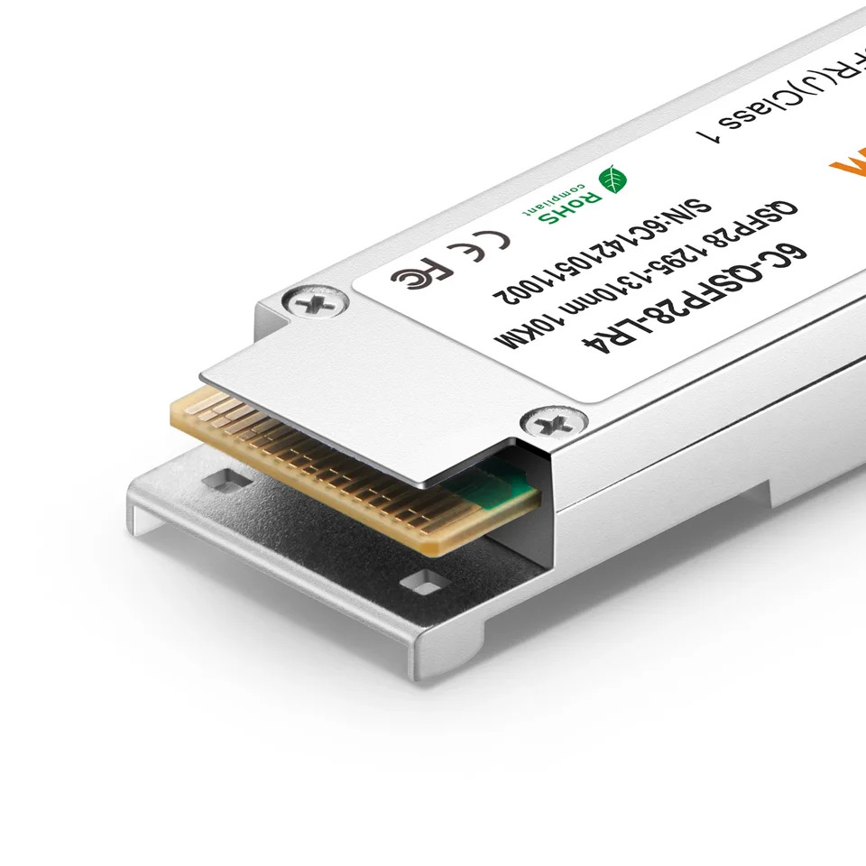 화웨이호환 02311KNU 호환 100GBASE-LR4 QSFP28 1310nm 10km DOM LC SMF 광 트랜시버 모듈