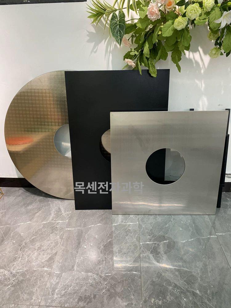 고깃집 야시장 업소용 고기테이블 숯불테이블 화로 불판 원형 식탁 훠궈 삼겹살 - 상세 이미지 3