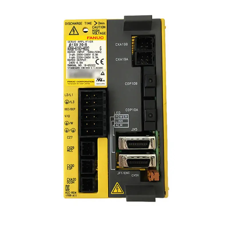 A06B-6160-H002 CNC 컨트롤러Fanuc 서보 증폭기 12개월 A06B 6160 H002