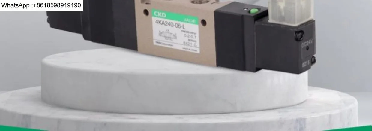 CKD 오리지널 솔레노이드 밸브 4KA240 06 L DC24V