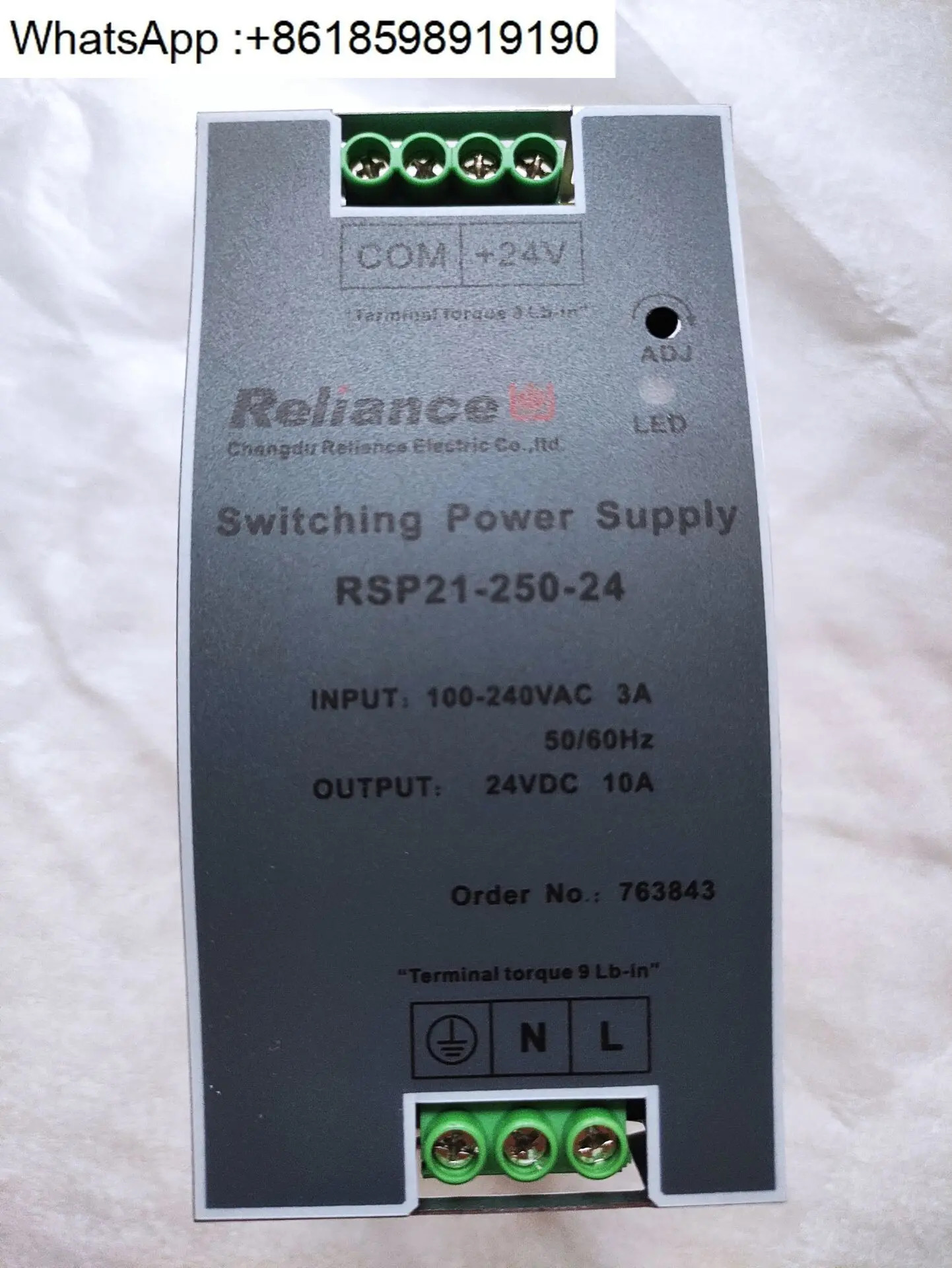 스위칭 전원공급장치 RSP21-250-24 원본 RSP21-120-24