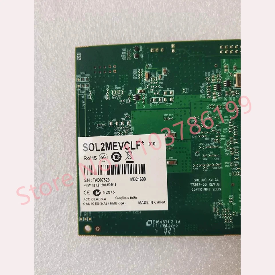 MATROX SOLIOS ev-CL Y7367-00 RE V.B 이미지 수집 카드