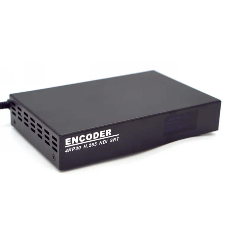Encsh SDI 인코더 NDI 4K SRT RTMP h265 라이브 방송