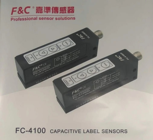 라벨링 기계투명 라벨 센서 정전용량 FC-4100D