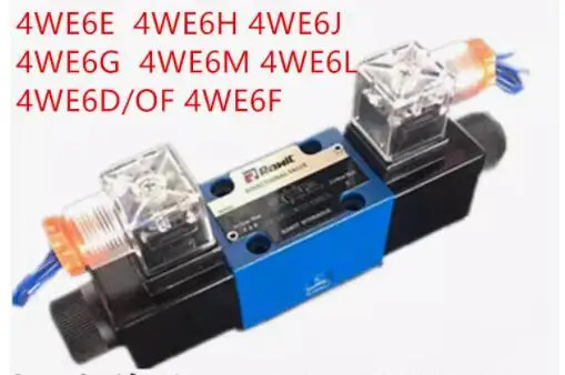 RAWIT 솔레노이드 방향 밸브 4WE6M 220V 24V 4WE6D/OF 4WE6L 12V 4WE6F