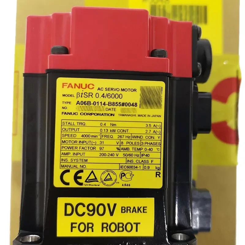 A06B-0114-B855 Fanuc AC 서보모터 12개월 A06B0114B855