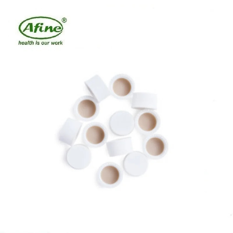 AFINE Agilent 5183-4301 화이트 클로즈 캡 PTFE/실리콘 셉타 보관 바이알 100/pk