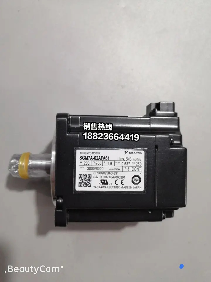 SGM호환7A-02AFA61 Yaskawa 서보모터 오리지널 포장