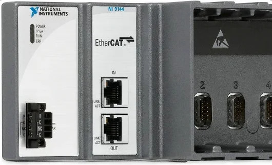 NI 9144C 시리즈 I/O 모듈EtherCAT 780438-01 8 슬롯 VIP 확