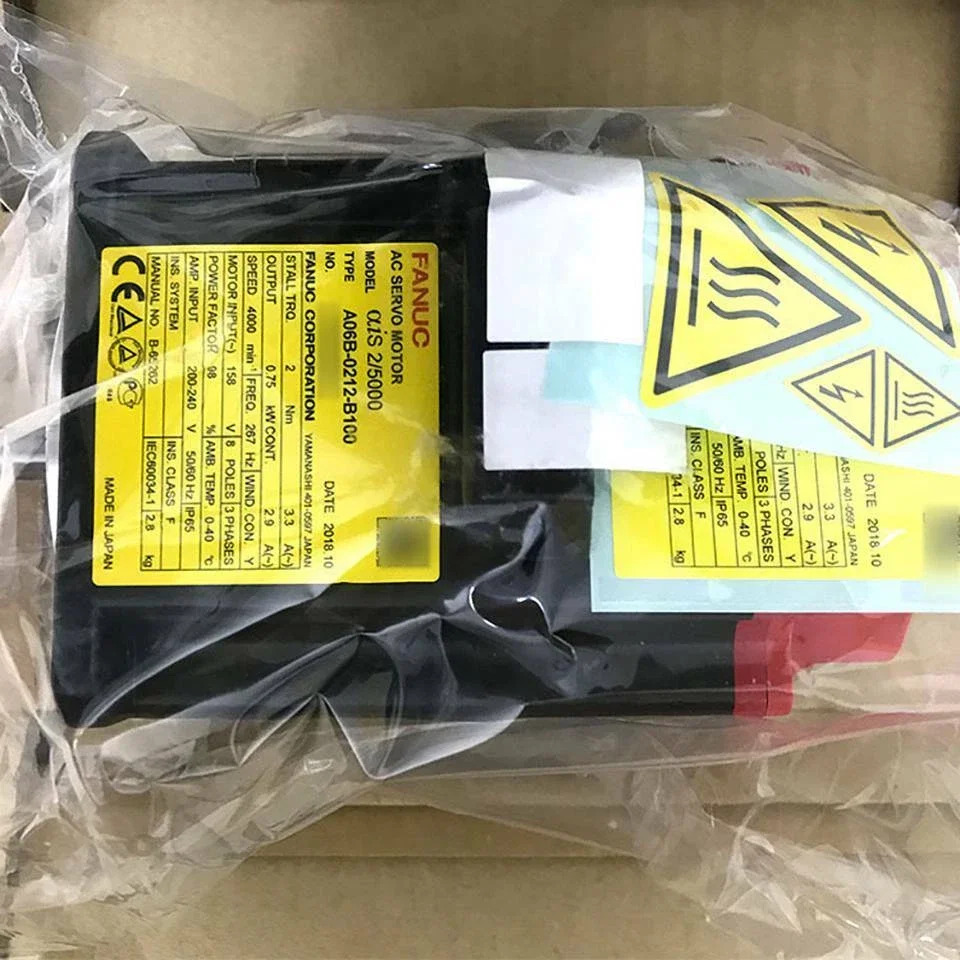A06B-0212-B100 Fanuc AC 서보모터 12개월 A06B0212B100