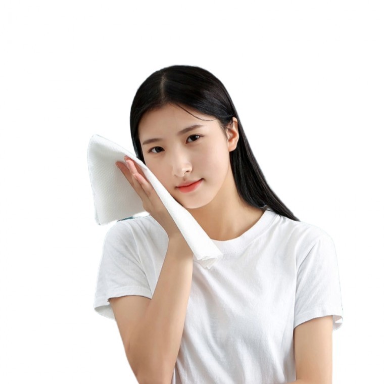 도모아 캠핑 여행 일회용 수건 개별 진공 포장 소형 2매 - 상품 이미지