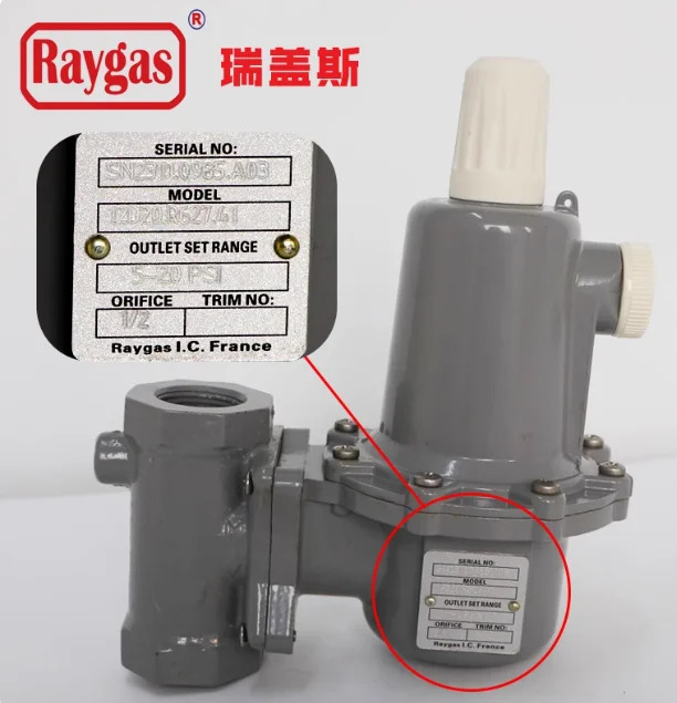 Raygas 압력 조절 밸브 62761 DN25 62781 R47AP 41 15kpa 627 DN15 DN50