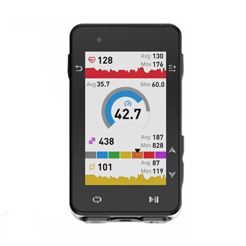IGPSPORT iGS630 GPS 자전거 컴퓨터 사이클링 무선 속도계 케이던스 속도 센서 SR30 라이트 HR40 심박수