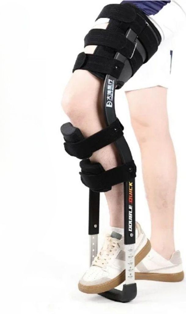 재활 발목 무릎목발 보행기 지팡이 걷기보조기구 무릎보호목발 부상보호대 - 상품 이미지