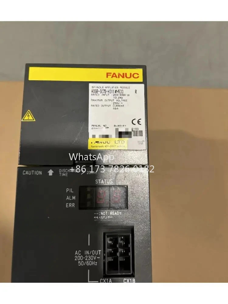 A06B-6078-H311 리퍼 드라이브 작동 기능 OK