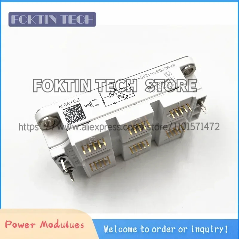IGBT 파워 모듈 SKM200GAH123DKLT SKM200GAH126DKLT SKM200GAH126DKL SKM200GAH123DKL 신