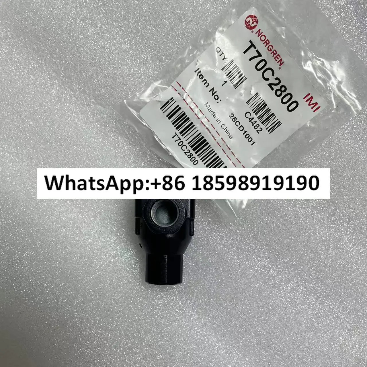 T70C2800 급속 배출 밸브 G1 4 스레드