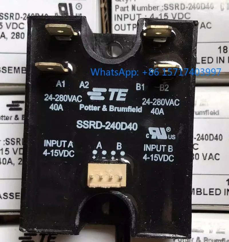 솔리드 스테이트 릴레이 SSRD-240D40 40A