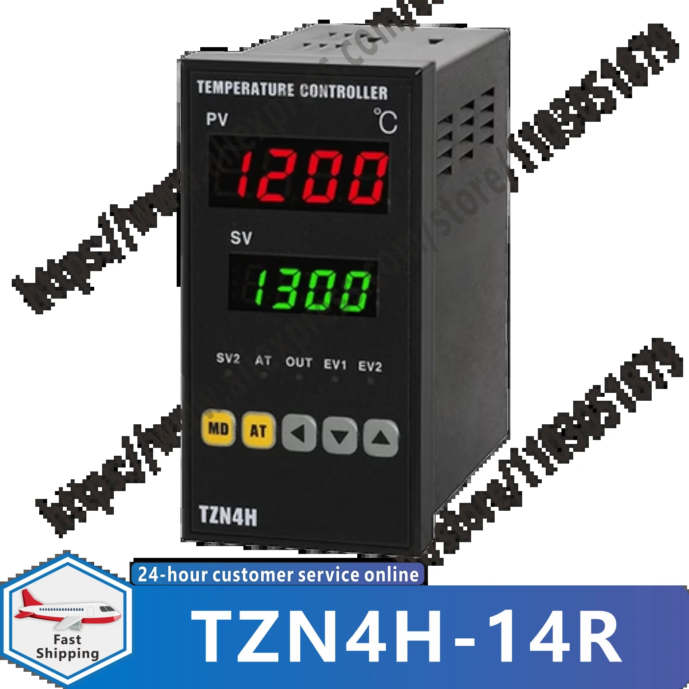 오리지널 TZN4H-14R 온도 컨트롤러 100-240VAC 신