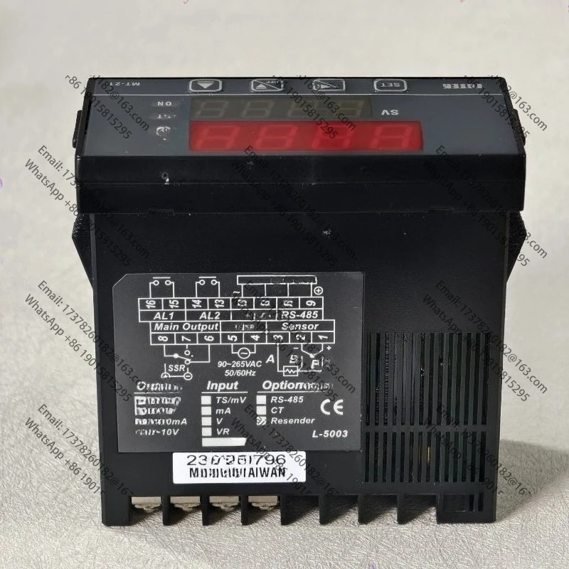 MT21-R 릴레이 출력 FOTEK PID 퍼지 마이크로 컴퓨터 제어 모드 온도 컨트롤러 원본 96x48x80