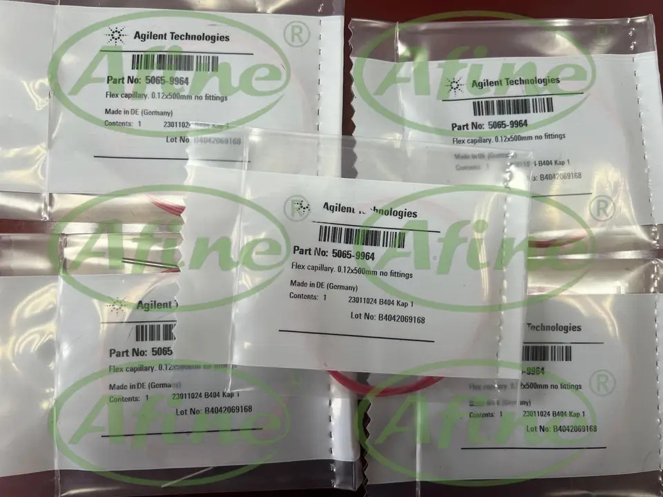 AFINE Agilent 스테인레스 스틸 모세관 튜브 5065-9964 0.12x500mm 커넥터 없음