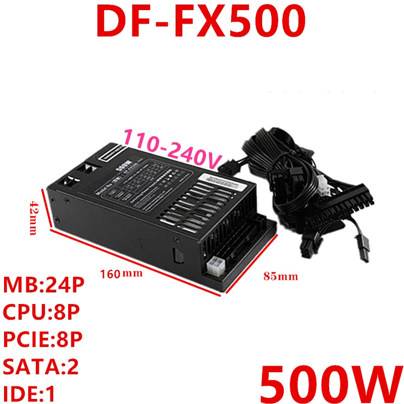 다크 포레스트 플렉스 소형 PSU 실버 브론즈 500W 전원공급장치 DF-FX500 1U K39 80 플러스 신