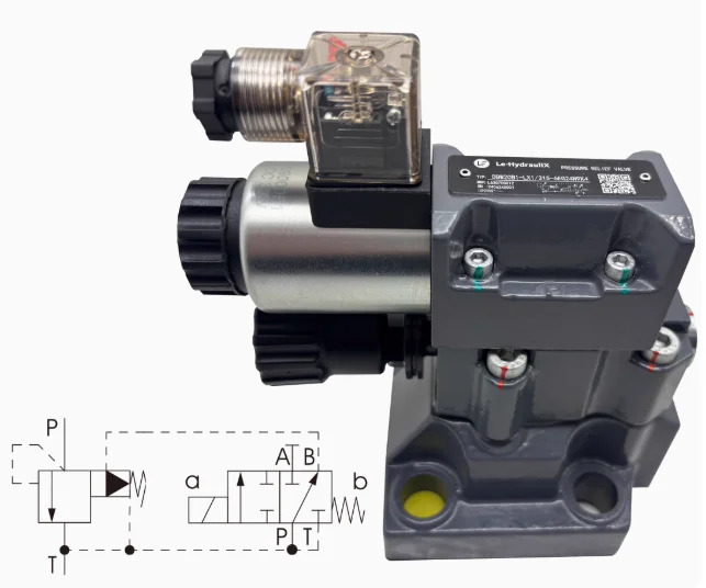 Le Hydraulix 전자기 오버플로 밸브 DBW10A1-LX1/315 DBW10A1-LX1/350 DBW20A1-LX1/315 DBW20A1-LX1/350