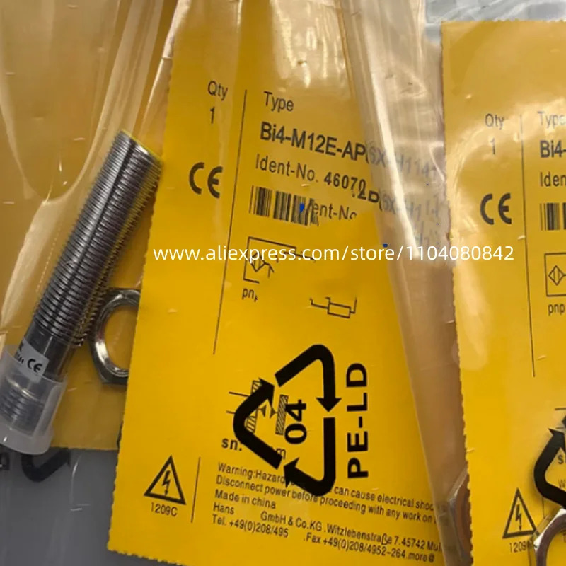 신형 스위치 BI4-M12E-AP6X-H1141 BI2U-M12E-AD4X-H1144 BI4-M12E-RP6X-H1141 BI4-M12E-AN6X-H1141 3 개