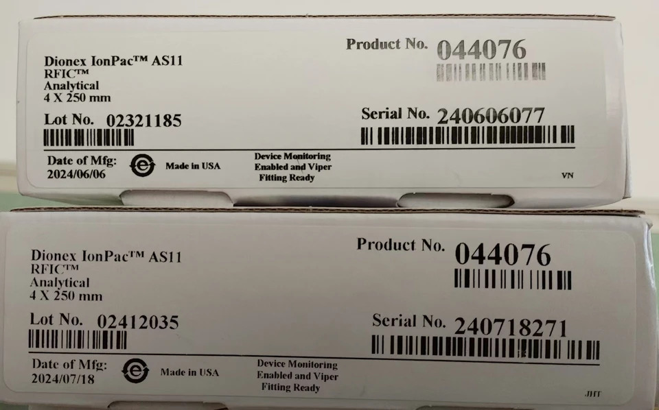 AFINE Dionex 044076 035391 DIONEX IONPAC AS11 IC 컬럼 4x250 MM CARBOPA1 250 X 4.0MM