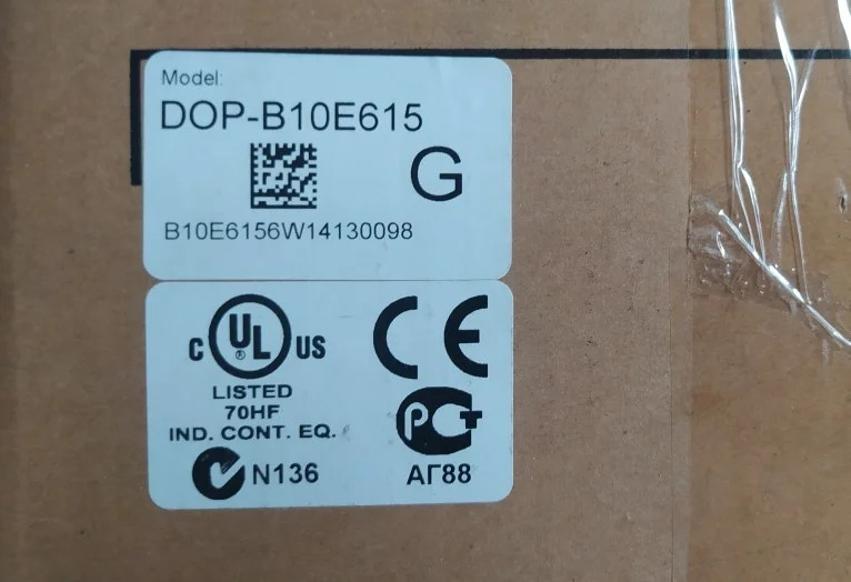 DOP-B10S615 DOP-B10E615 델타 머신 인터페이스인치 포장 신