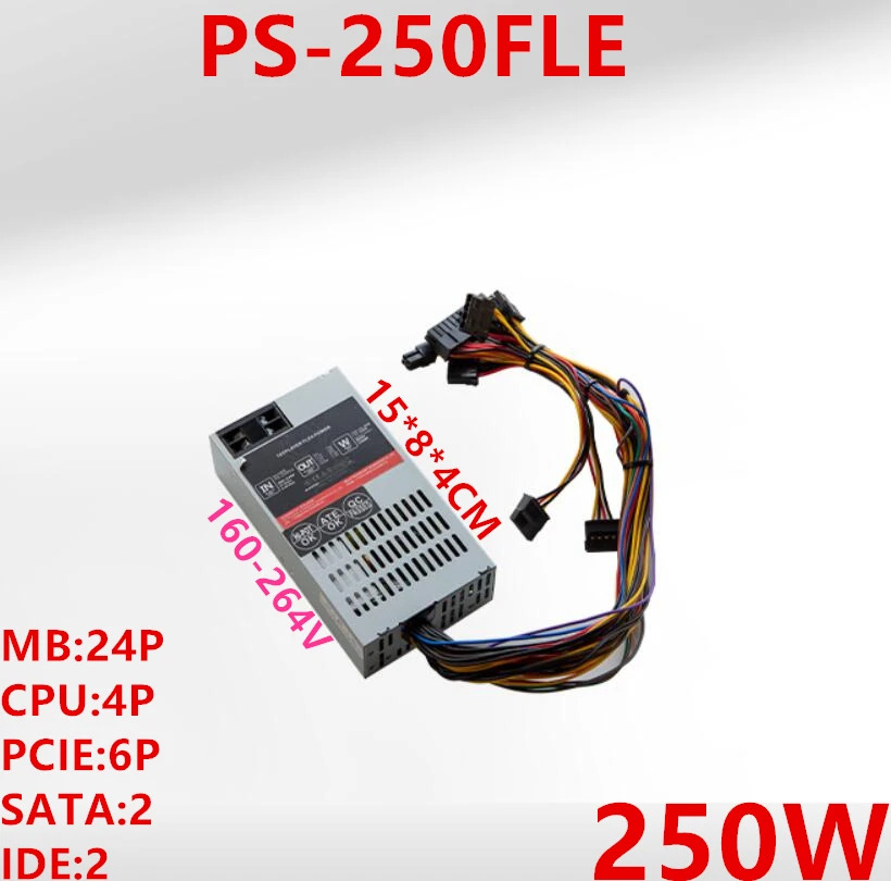 1stplayer ITX FLEX NAS 소형 1U PSU 정격 250W 피크 400W 전원공급장치 PS-250FLE A4 K39 S3 D01 550 1650 X1050 신