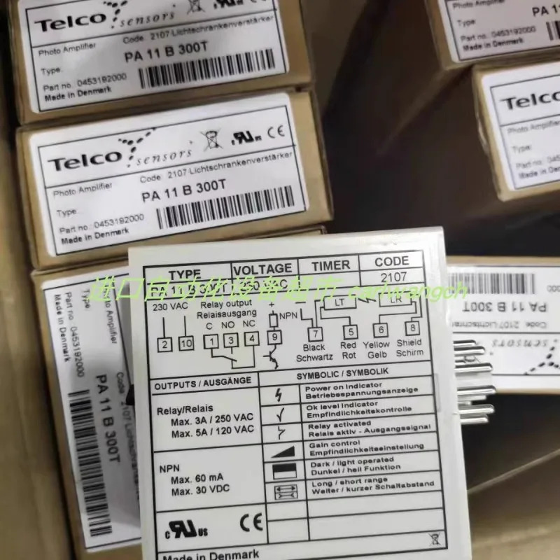 TELCO PA10B510 센서 TIVAL FF4-4 DAH 압력 스위치.1PCS