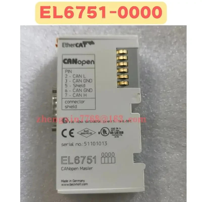 오리지널 EL6751-0000 EL6751 0000 모듈 신