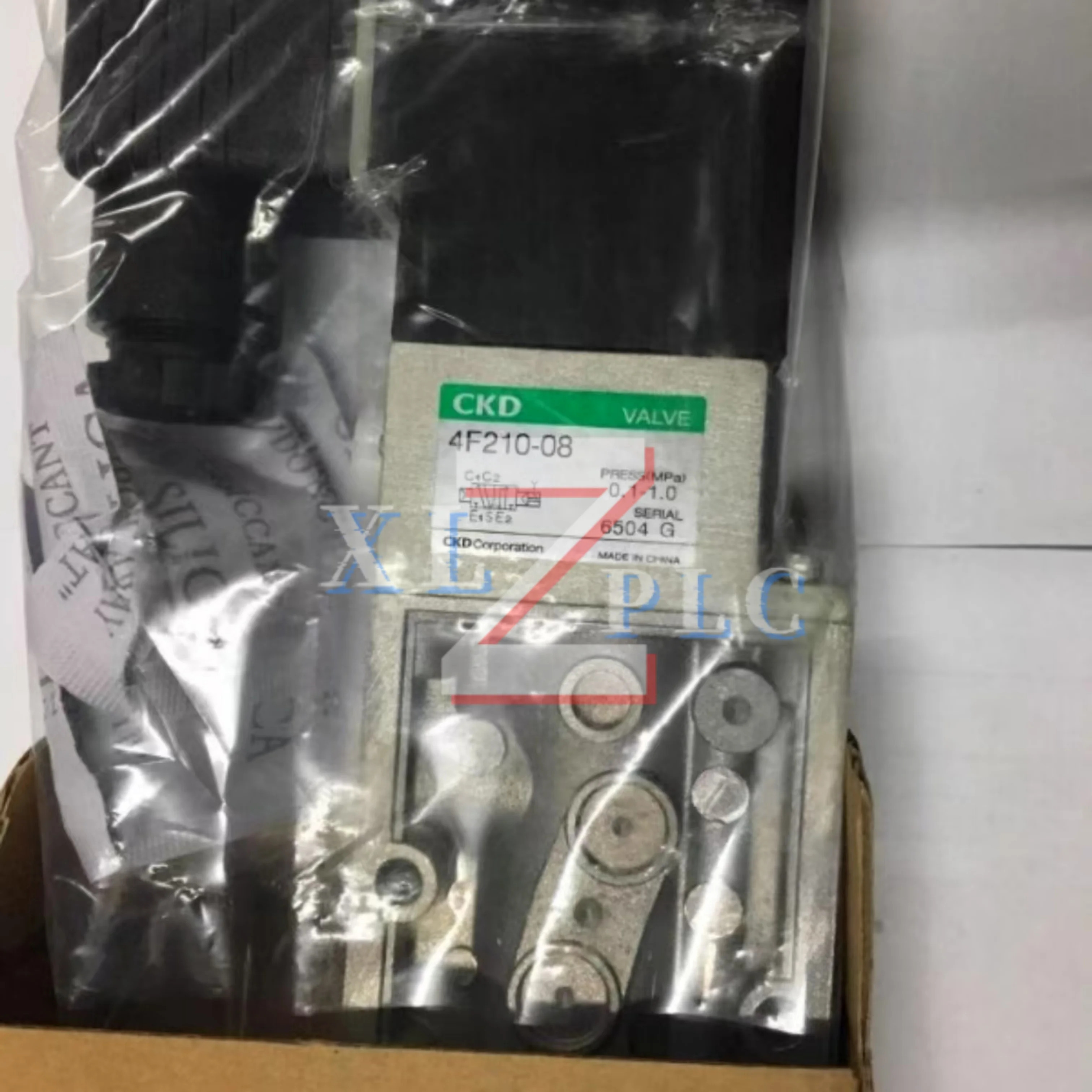 솔레노이드 밸브 원본 4GB430-10-B-3 DC24V F3000-10-W-F 4F210-08-AC110V