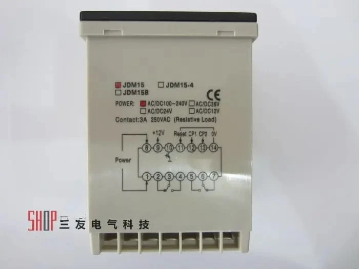 JDM15 카운터 JDM15B 디지털 디스플레이 JDM15-4 전프리셋 COUNTS