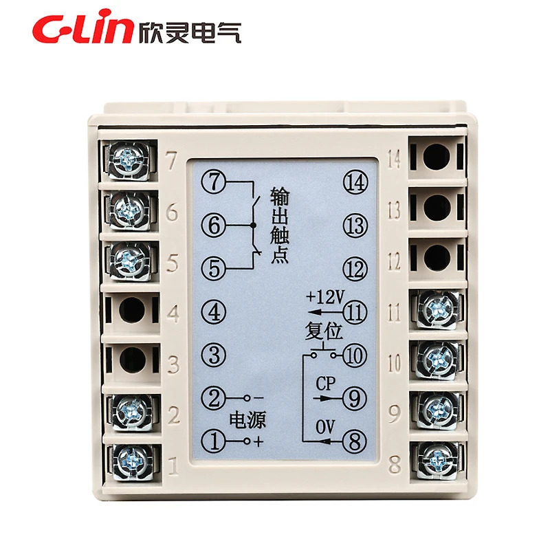 JDM9-6 AC220V AC380V DC24V 카운터 6자리 정전 메모리 T 시스템.1PCS