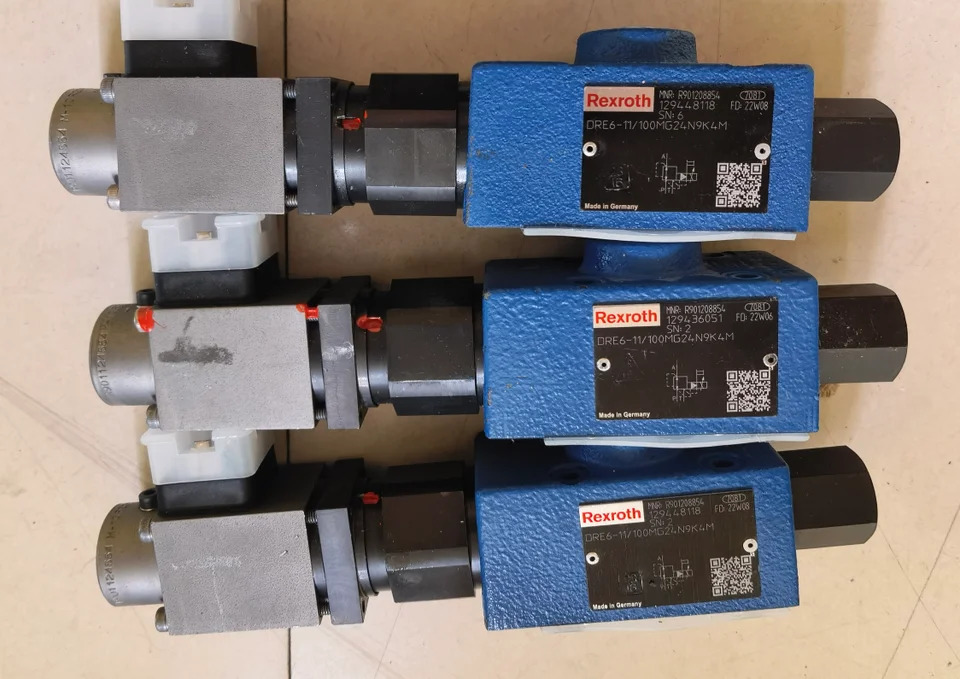 렉스로스 REXROTH 비례 밸브 공급 R901208854 DRE6-10/100MG24N9KM