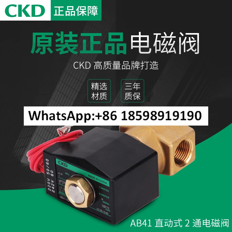 솔레노이드 밸브 AB31-01/-02/AB41-03/02-AC220V DC24V