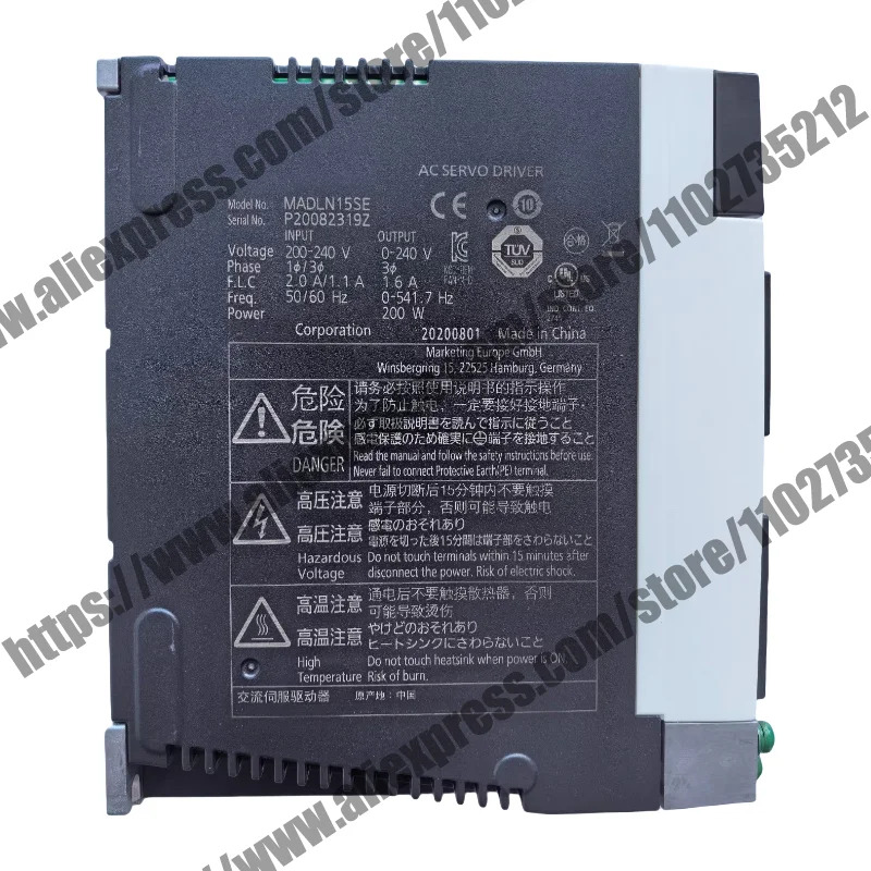 MCDLN35SE MCDLN35SG MCDLT35SF 750W MADLN15SE 200W 서보 드라이버