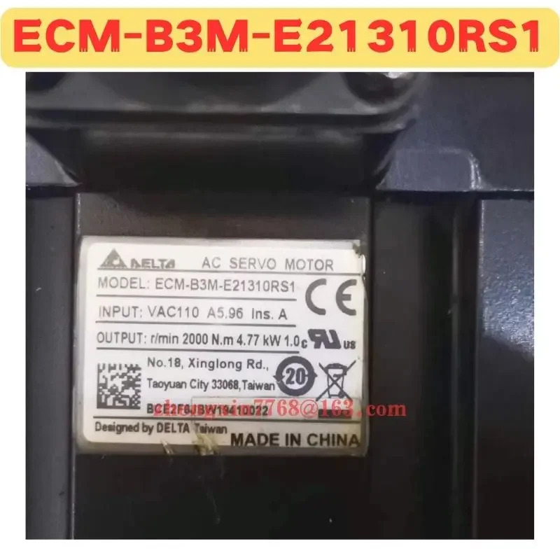 리퍼 서보모터 ECM-B-E21310RS1 ECM B E21310RS1 정상 기능 완료