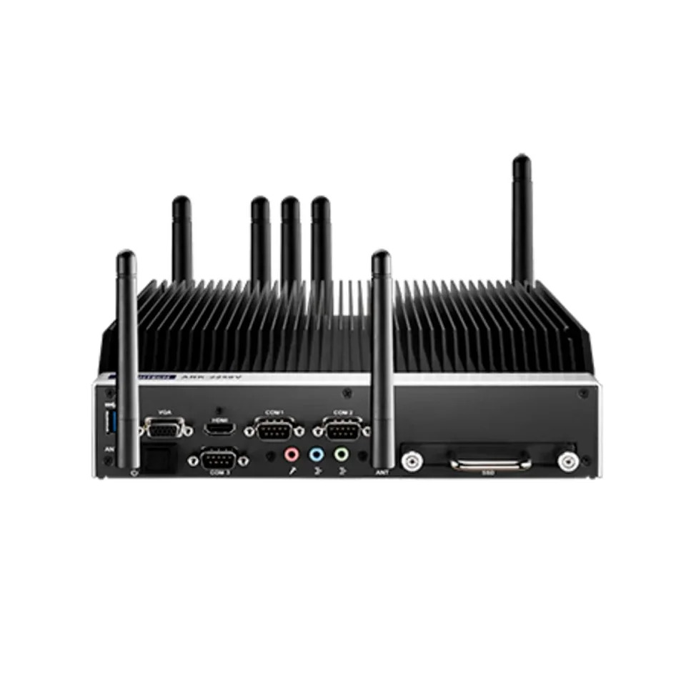 Advantech ARK-2250V 6 세대 코어 i7-6822EQ QC i5-6442EQ 차량팬리스 시스템 산업미니 PC