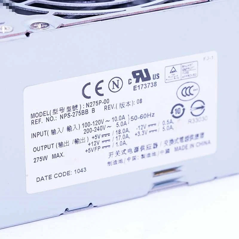 델 740 9100 5100 5500 275W B275AM-00 D275P-00 L275E-01 N275P-01 N275P-00 H275P-00 H275P-01 전원공급장치 신
