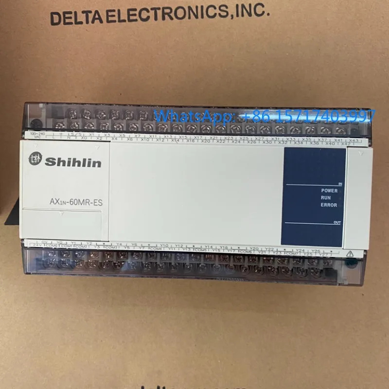 AX1N-60MR/MT-ES60 포인트 호스트 36 입력 24 출력 원본 대만 Shihlin PLC