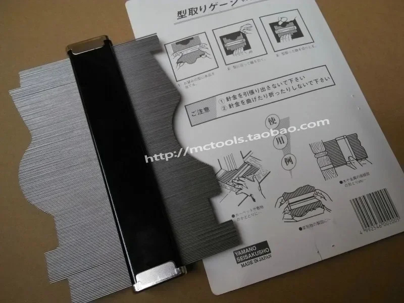 곡선 금150MM 윤곽 게이지 CG200MM 300MM 호 CG150-300