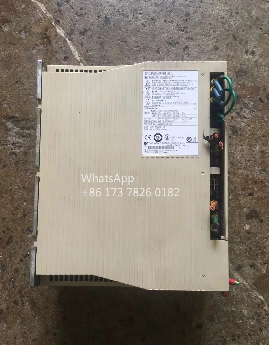 SGDV-330A01A 002000 리퍼 서보 드라이브 5kW 기능 OK