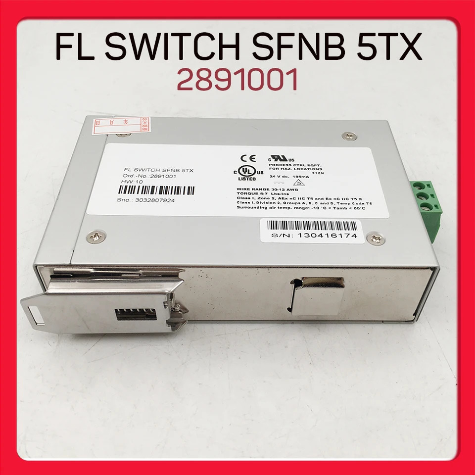피닉스 산업이더넷 스위치 FL SFNB 5TX 2891001